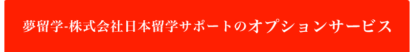 夢留学-株式会社日本留学サポートのオプションサービス